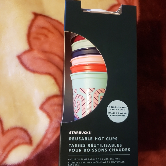 2 Starbucks Coffee Color Changing Reusable Hot Cups Green to  Starbucks Color Change  Reusable Hot Cups 